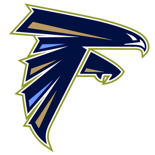 Foothill Falcons volleyball logo